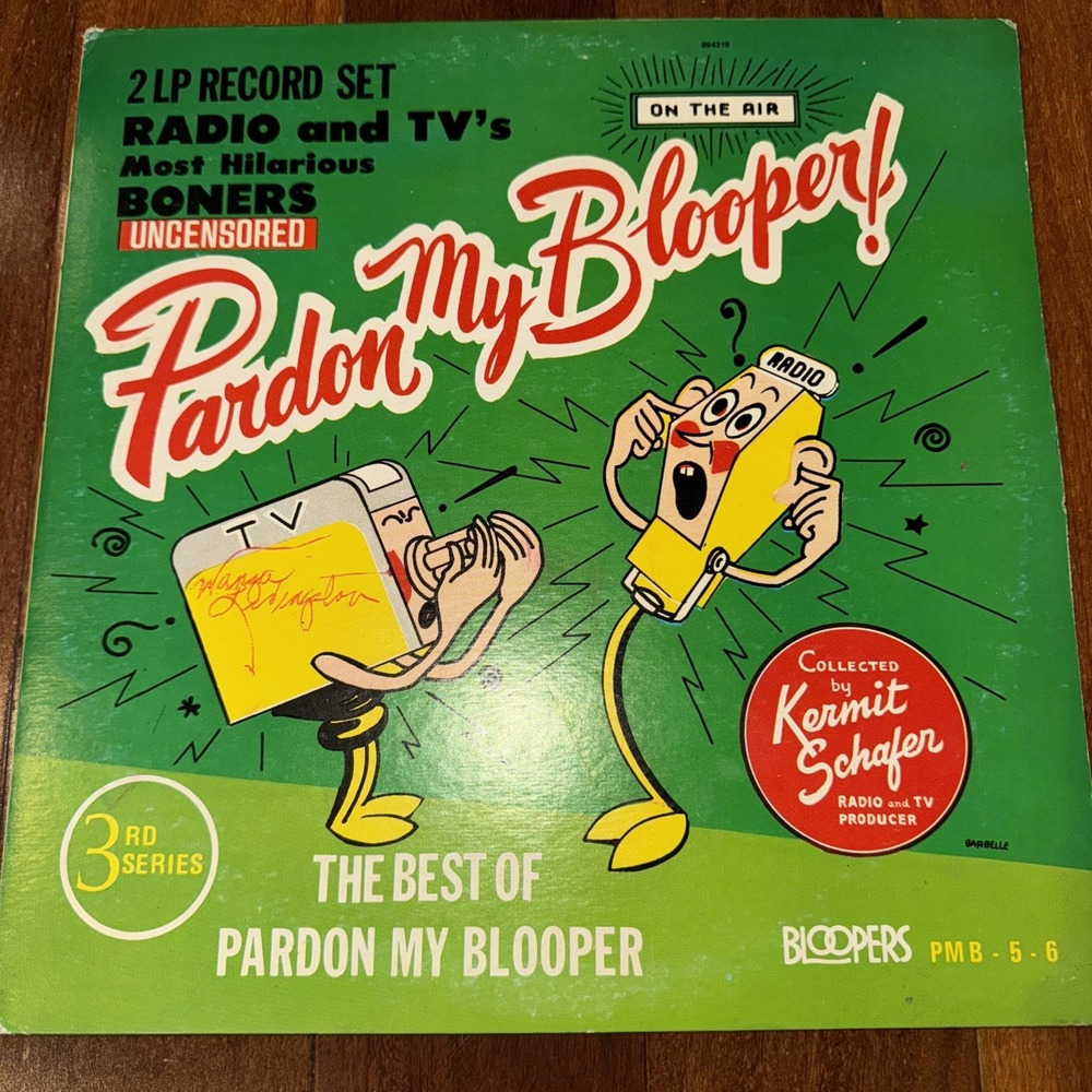 KERMIT SCHAFER PARDON MY BLOOPER 3rd Series Volumes 5 And 6